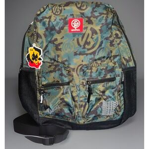 Mochila ENALDINHO YouTuber Laptop‎ 17 Inches Up4you Camo Green Backpack New